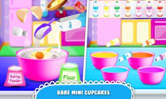 Edible Doll Cupcake Maker! Bake Cupcakes with Chef ảnh chụp màn hình 1