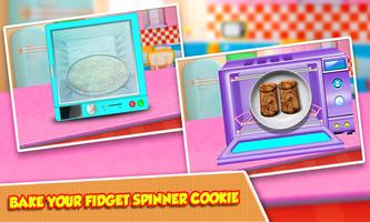 Fidget Spinner Cookie Maker - cocinero de cocina captura de pantalla 2