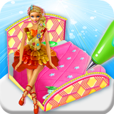 Princess Bed Cake Maker Game! Doll cakes Cooking icon