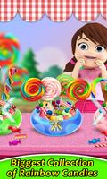 DIY Rainbow Candy Sweets Shop captura de pantalla 1