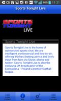 Sports Tonight Plakat