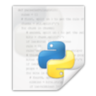 python for unix and linux icon