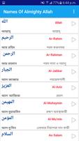 Names Of  Almighty Allah imagem de tela 1