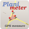 Planimeter - GPS area measure | land survey on map