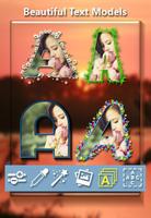 Photo In Text - Photo Editor Plakat
