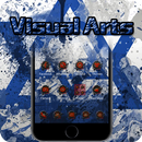 Bildendes Kunst-Blau-Thema APK