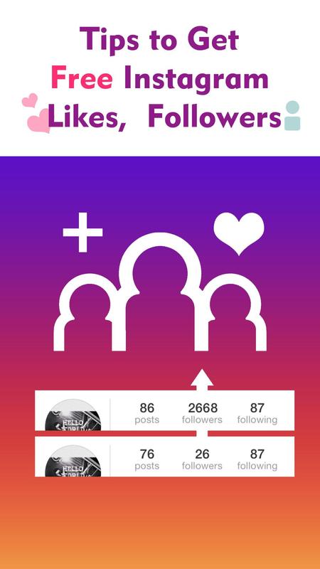 free instagram followers likes poster - free instagram followers and like apk