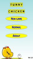 Funny Chicken Plakat