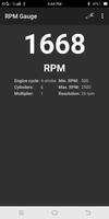 RPM Meter (Gauge) Affiche
