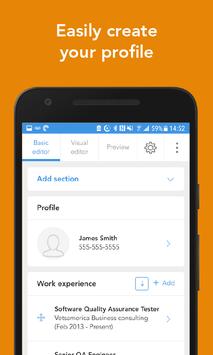 visualcv resume builder apk download free business app for android