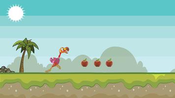 Pretty Dodo Runner Game Play captura de pantalla 1