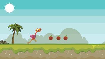 Pretty Dodo Runner Game Play capture d'écran 1