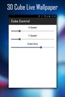 3D Cube Live wallpaper - 3D Photo Cube LWP imagem de tela 3