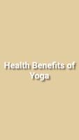 Health Benefits Of Yoga الملصق
