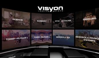 VISYON VR الملصق