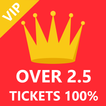 VIP Over 2.5 100% Tickets