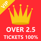 VIP Over 2.5 100% Tickets иконка