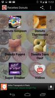 برنامه‌نما Recettes de Donuts عکس از صفحه