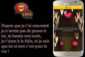 Meilleurs SMS d Amour Français โปสเตอร์