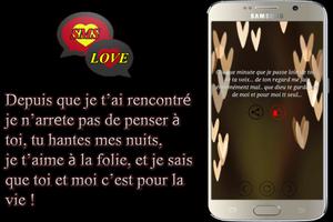 Meilleurs SMS d Amour Français スクリーンショット 1