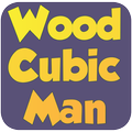 Wood Cubic Man