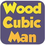 Wood Cubic Man