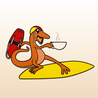 Surfing Lizard Cafe icône
