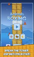 Animal Tower Boxing Plakat