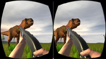 Caza Dinosaurios VR Cardboard  포스터