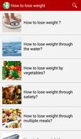 How To Lose Weight capture d'écran 1