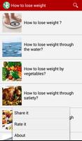 How To Lose Weight স্ক্রিনশট 2