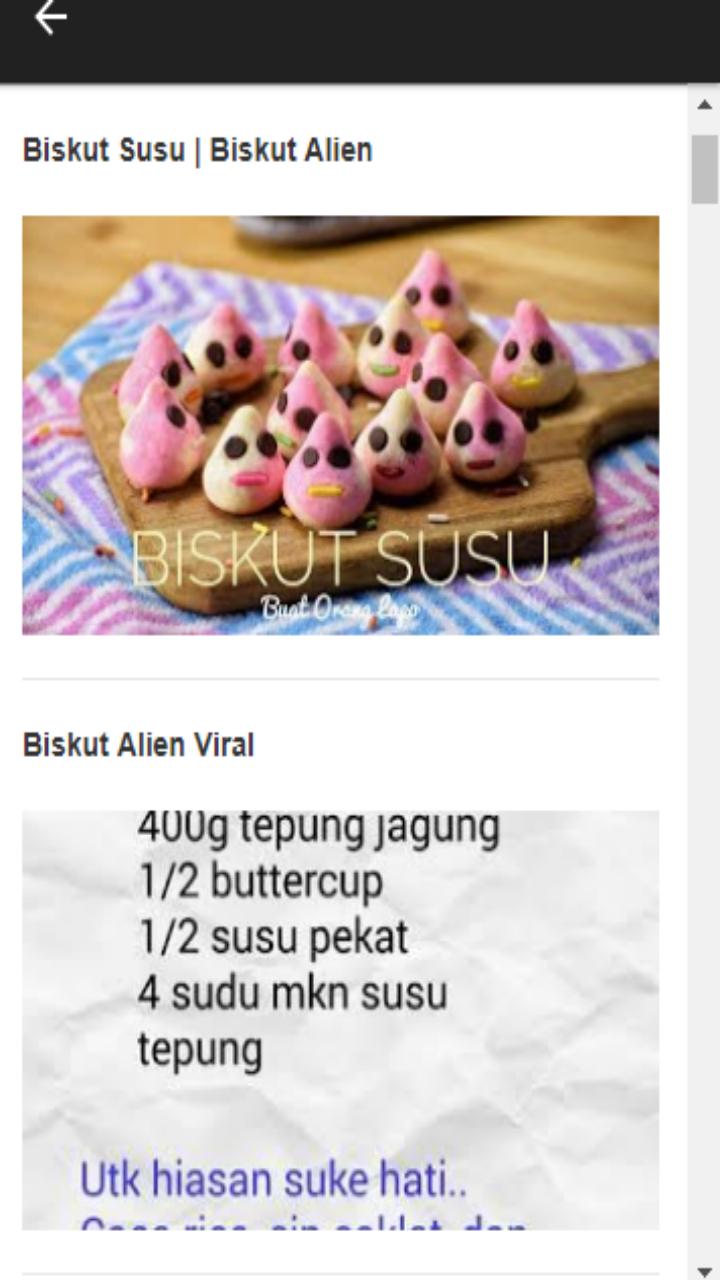 Resepi Biskut Viral For Android Apk Download