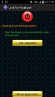 Lock for Facebook Affiche