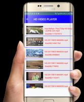 HD Video Player اسکرین شاٹ 3