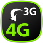 3G to 4G LTE converter prank icône