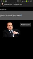 Berlusconi: Vi restituirò FREE 海报