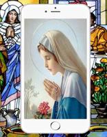 Virgin Mary Wallpaper Affiche