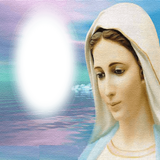 Cadre Photo de la Vierge Marie icône