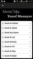 Murotal Yusuf Masur screenshot 2