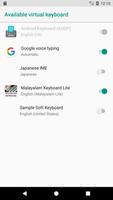 Malayalam Keyboard Lite スクリーンショット 1