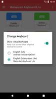 Malayalam Keyboard Lite ảnh chụp màn hình 2