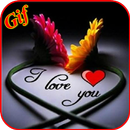 Love You Gif aplikacja