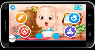 Baby Caring Games for Girls captura de pantalla 2