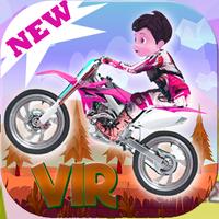 Poster Vir Robot Motorbikes Jump Games