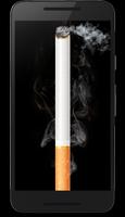 Smoking cigarette poster