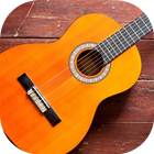 Música de guitarra virtual icono