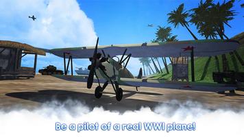 WW1 Flying Ace Academy Sim Affiche