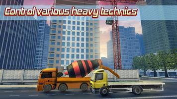 City Constructor Machines Sim capture d'écran 1