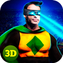 Flying Eye Laser Hero City Rescue 3D APK