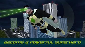 Flying Eye Laser Hero City Rescue 3D Affiche